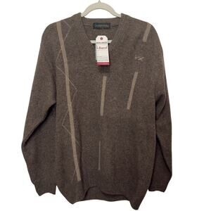 Australian Wool Sweater NWT Minimalist Darkacademia Quietluxury Oldmoney Size 42